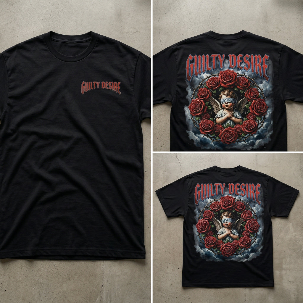 Street Essential Tee — Black - Guilty Desire Shop