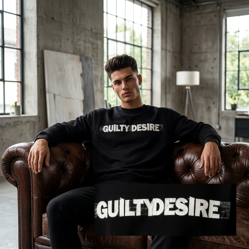 Classic Sweatshirt — Black - Guilty Desire Shop