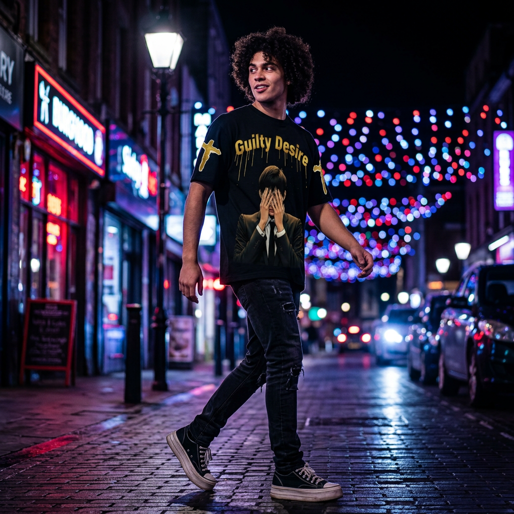 Graphic Tee — Black - Guilty Desire Shop