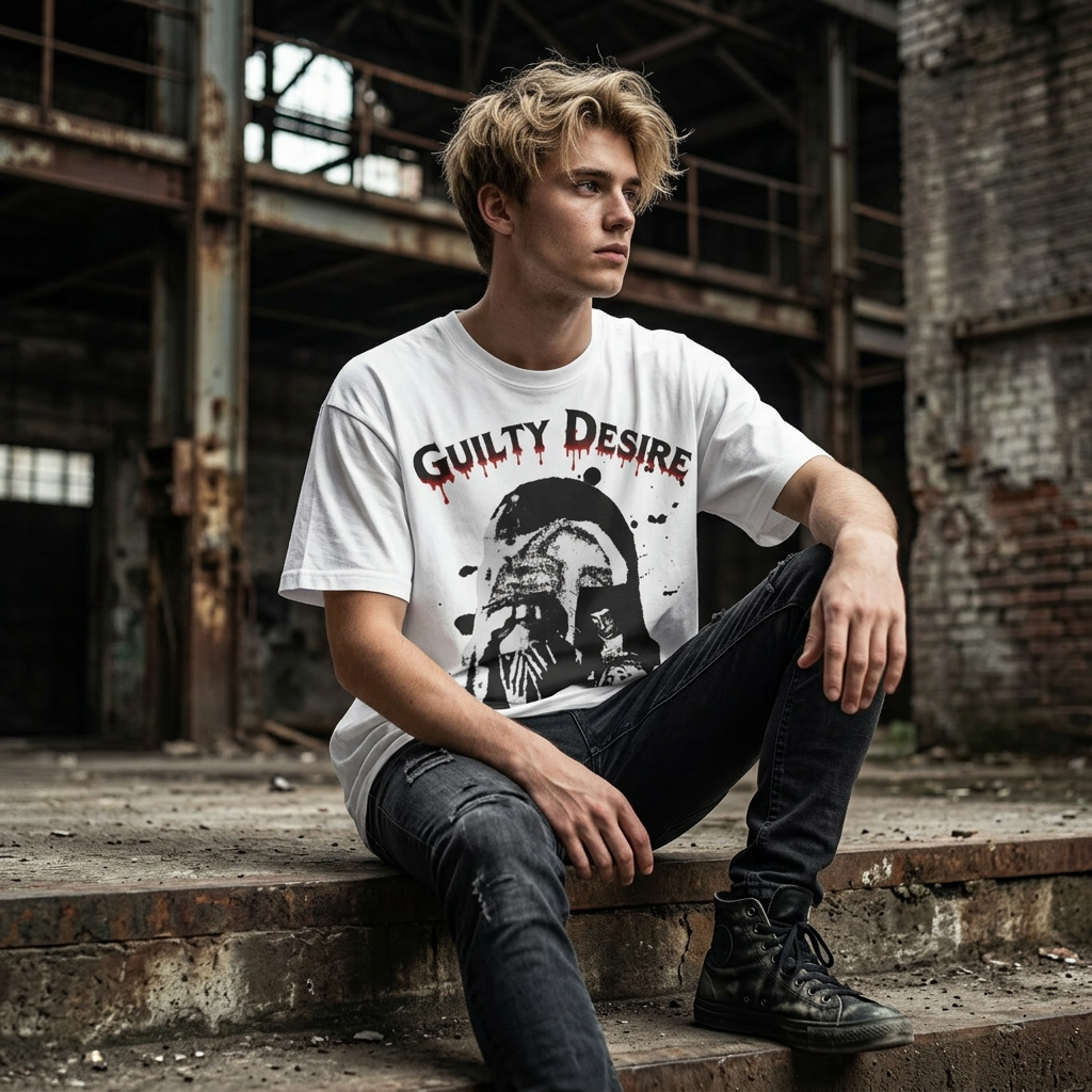 Essential White Tee - Premium Comfortable T-Shirt for Everyday Wear - Guilty Desire Shop