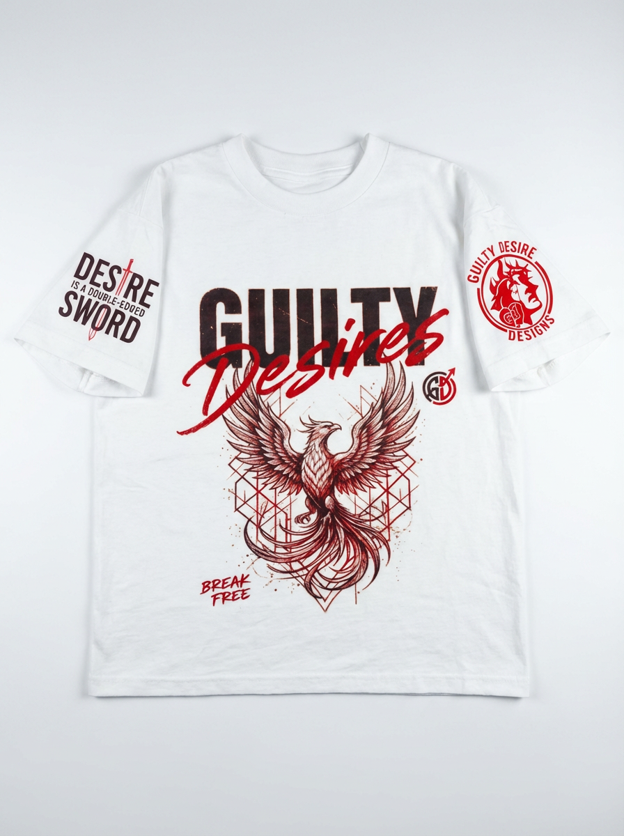 Logo Crop Top — White - Guilty Desire Shop