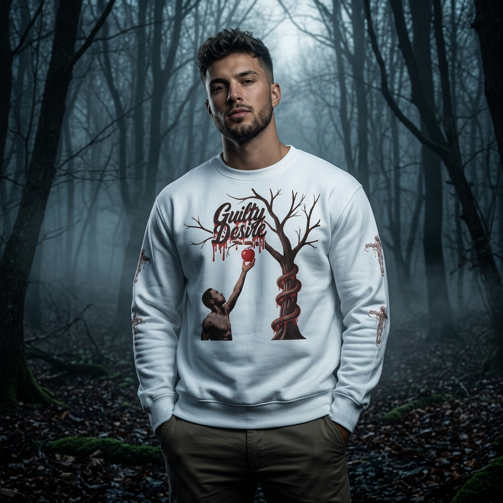 Classic Sweatshirt — White - Guilty Desire Shop