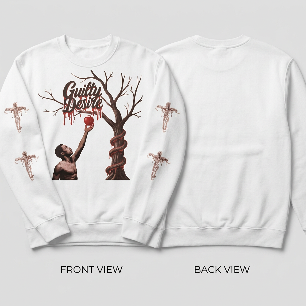 Classic Sweatshirt — White - Guilty Desire Shop