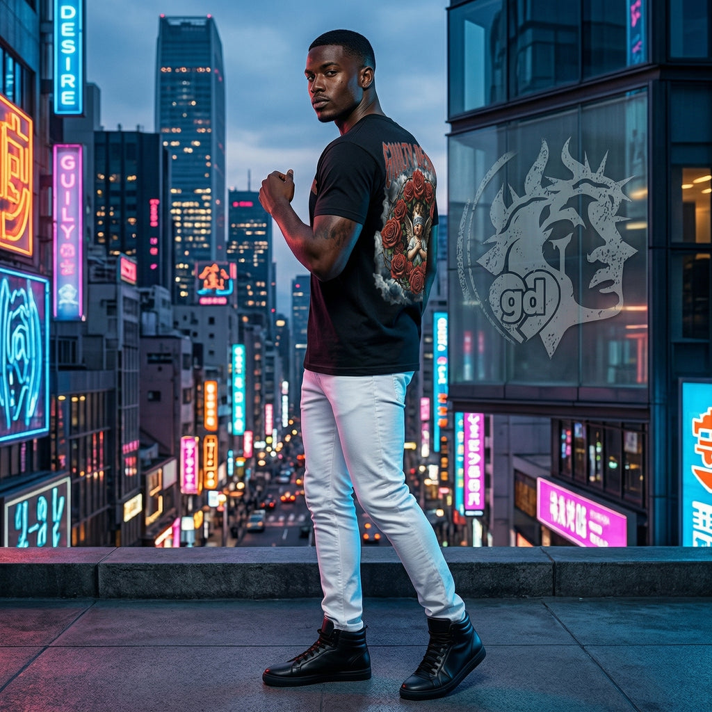 Street Essential Tee — Black - Guilty Desire Shop