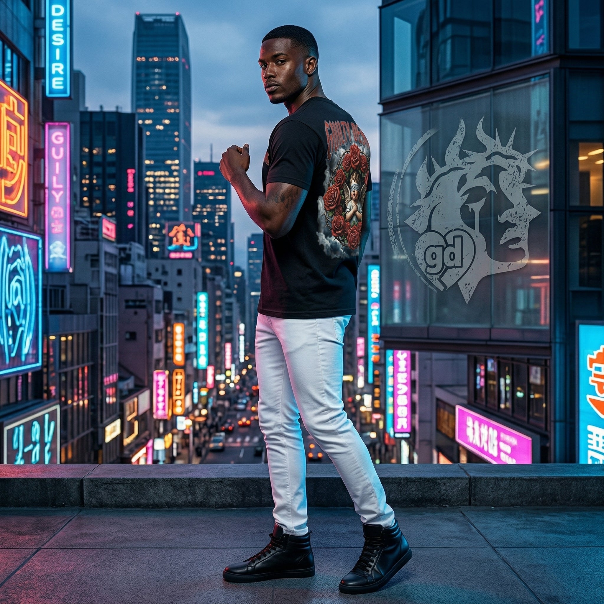 Street Essential Tee — Black - Guilty Desire Shop