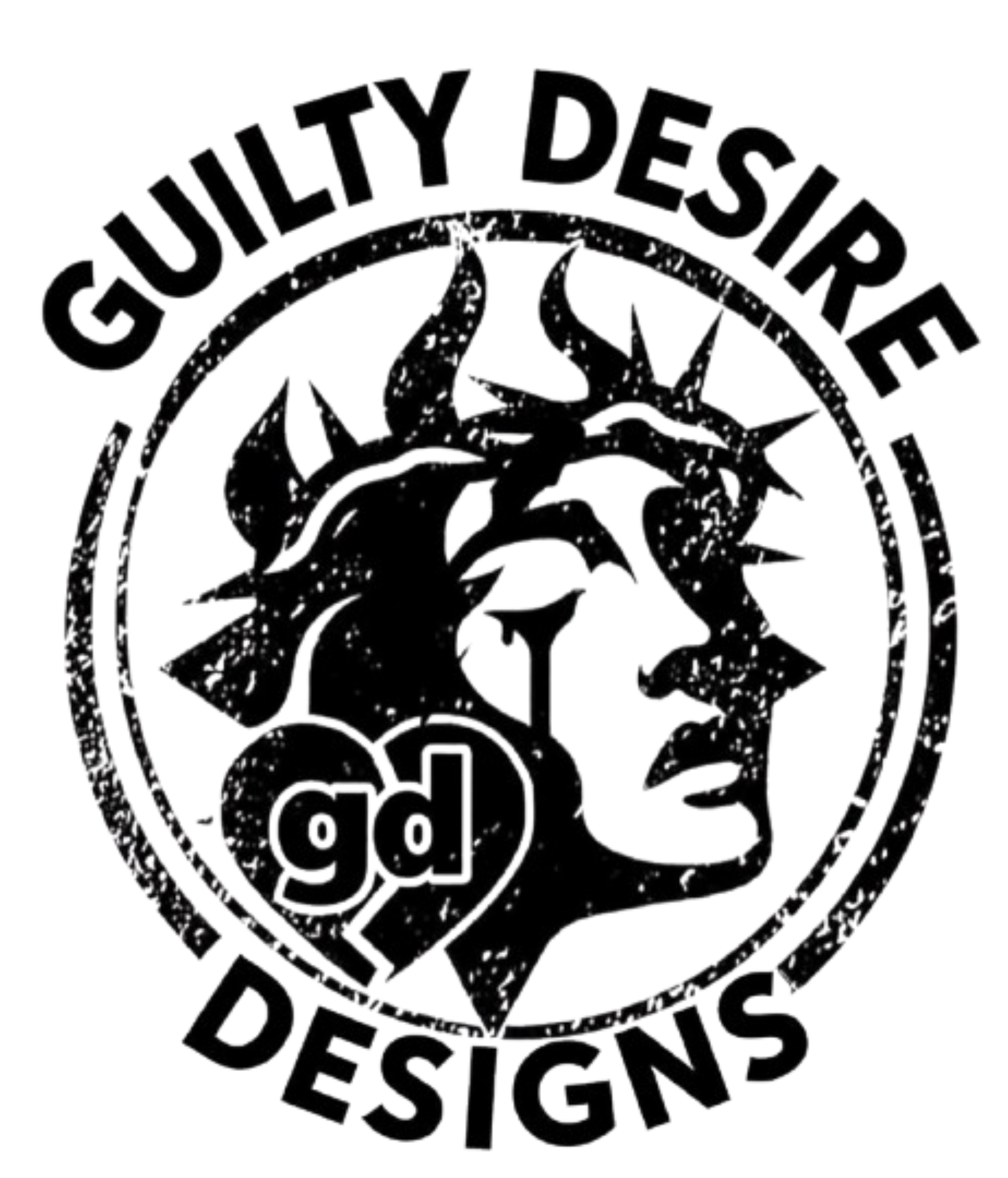 Green Design Hoodie — White - Guilty Desire Shop