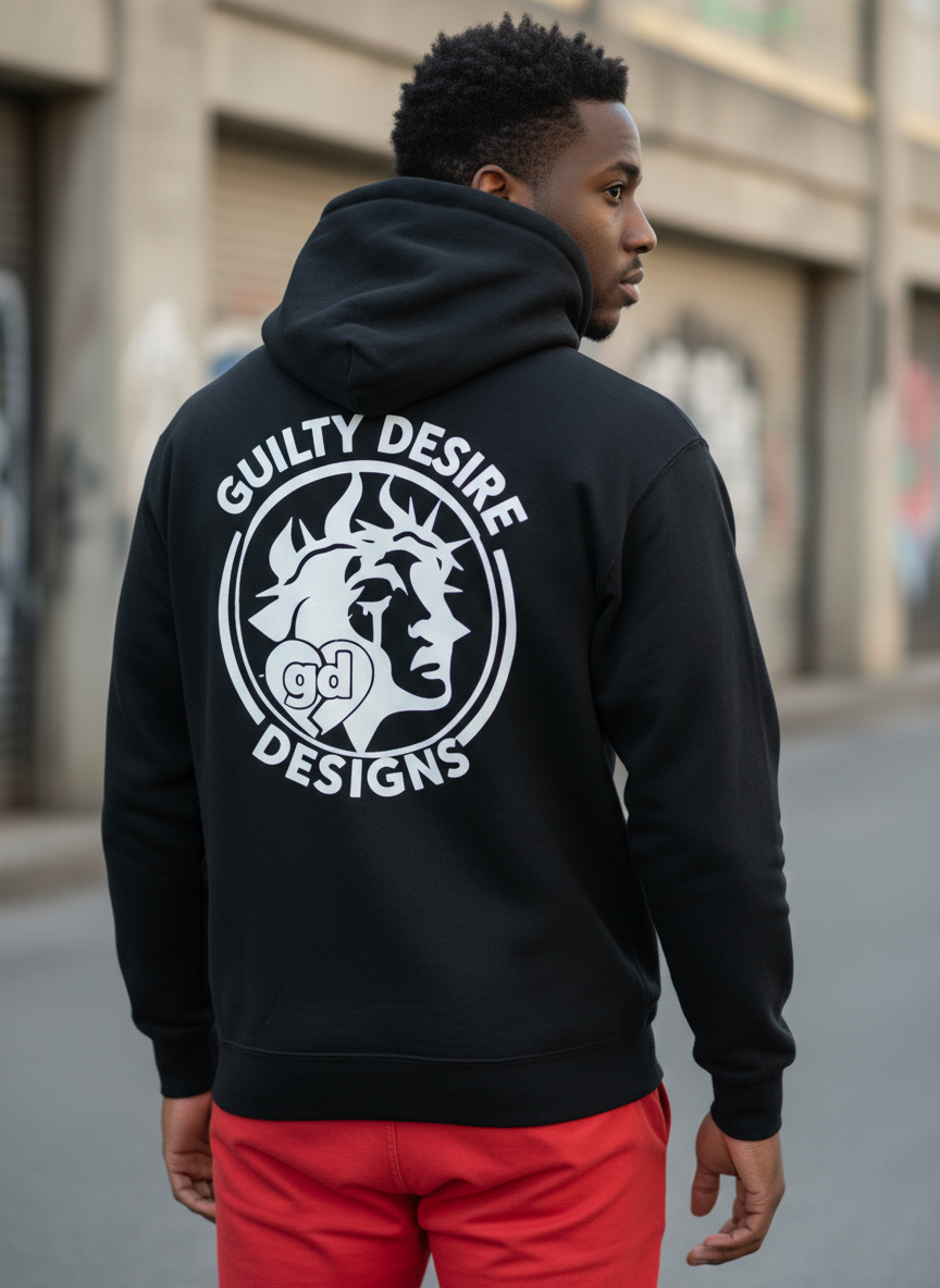 Classic Hoodie — Black - Guilty Desire Shop